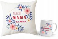 PODUSZKA + KUBEK dla Mamy prezent DZIEŃ MAMY MATKI