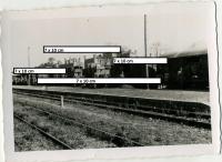 LESZNO Lissa II wojna Dworzec kolejowy niemiecki Transport wojskowy Peron