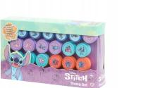 Zestaw stempli dla dzieci Stemple motywacyjne pieczątki STITCH 26 sztuk