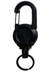 ZAWIESZKA RETRAKTOR IDENTYFIKATOR HOLDER SKIPASS Z LINKĄ KARABIŃCZYK