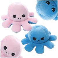 OŚMIORNICZKA MASKOTKA 2W1 DWUSTRONNA PLUSZOWA 20CM PLUSZAK ZABAWKA MIŚ