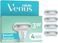 Gillette Venus smooth sensitive 4 szt. Wkłady do maszynki dla kobiet