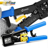 PRZELOTOWA ZACISKARKA DO WTYKÓW RJ45 RJ12 RJ11 LAN