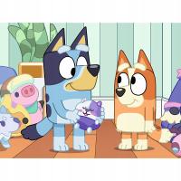 PUZZLE 30 EL. Z BLUEY ZAWSZE JEST WESOŁO BLUEY TREFL