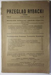 PRZEGLĄD RYBACKI, Rok II, Numer 12 z 1929, RYBACTWO POLSKIE