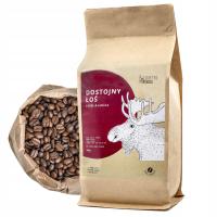 KAWA ZIARNISTA ARABICA 100% DOSTOJNY ŁOŚ BRAZYLIA CERRADO 1kg CRAFTBE