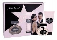 Antonio Banderas Her Secret zestaw EDT 50 ml + balsam 100 ml