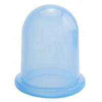 Bańka chińska SILIKONOWA do masażu 4x6 cm BLUE