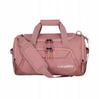 Torba sportowa podręczna na ramię Travelite Kick-off S / 23 l - rose