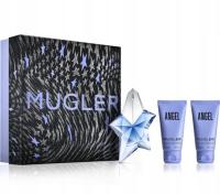 Mugler Angel woda perfumowana 25 ml + mleczko 50 ml + żel pod prysznic