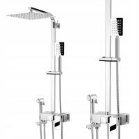 ZESTAW PRYSZNICOWY 4W1 KOLUMNA NATRYSKOWA Z BATERIĄ WYLEWKĄ I SPRYSKIWACZEM