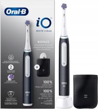 Магнитная зубная щетка Oral-B iO White Clean Black