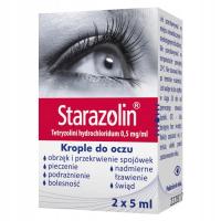 Старазолин, глазные капли, 2 х 5 мл