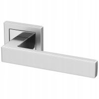 KLAMKA ERGO KOMPLET ZE WSPOMAGANIEM PRACY KLAMKI NIKIEL CHROM MODNA