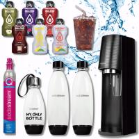 Стартовый комплект Saturator для воды 11 el. SodaStream черный 60L для подарка