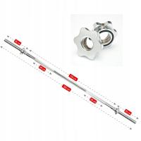 GRYF SZTANGA PROSTY STALOWY ZACISKI PEŁNY OLIMPIJSKI 182 CM GWINTOWANY KG