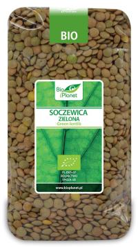 Soczewica zielona BIO, 500 g, Bio Planet