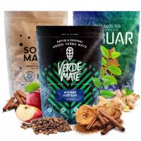 Zestaw Yerba Mate Verde Mate Green Zimowe na Święta 1,5kg