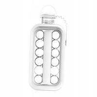 Forma do lodu w kształcie kuli, czajnik, DIY, wolno topiąca się forma do lodu do picia, biała