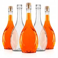 20x BUTELKA Z KORKAMI ICONA 500 ML NA NALEWKI WÓDKĘ WINO SYROPY LIKIERY