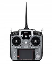 RadioLink Aparatura AT10II 12CH 2.4GHz Mode 2 + R12DS + PRM-01 Kolor Szary