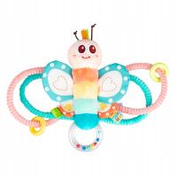 MOTYL TYMEK DZWONECZEK DUMEL BALIBAZOO SENSORYCZNA GRZECHOTKA FAKTURY 0+