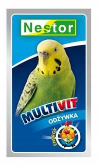 Витамины Multivit Нестор для мелких птиц, попугаев