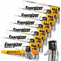 Baterie AAA ENERGIZER Paluszki Alkaiczne R3 1.5V Mocne 60 szt Oryginalne