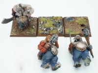 Warhammer Fantasy Battle Ogre Kingdoms Bulls zestaw 3 figurki plastik