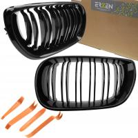 Atrapa chłodnicy Erken czarna podwójne żeberka do BMW 3 E46