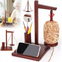 STOJAK NA WŁÓCZKĘ Z MAGNESEM, OBROTOWY DO DRUTÓW I SZYDEŁKOWANIA Solidny