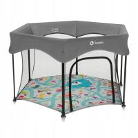 Lionelo Kojec dziecięcy Roel Plus 134cm LockGuard siatka