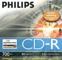 Philips CD-R LIGHTSCRIBE 1szt. конверт CD