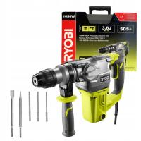 RYOBI MŁOT UDAROWY MŁOTOWIERTARKA 1050W 3,6J RSDS1050-K +WALIZKA+DŁUTA