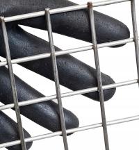 Siatka zgrzewana nierdzewna oczko oczko 25x25mm drut 3mm format 50x100cm