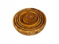 Zestaw 6 misek mis z drewna oliwnego - drewno oliwne