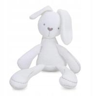 Baby Plush Rabbit Hand Puppet Soft Crib Stroller Infant Sleep Soothing