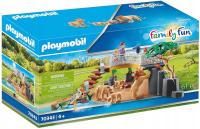 Lwy na wybiegu Playmobil Family Fun zestaw 61 elementów