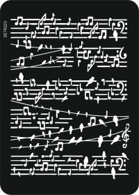 Многоразовый шаблон 15*21 см для украшения, скрапбукинга, декупажа