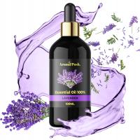 OLEJEK ETERYCZNY LAWENDOWY NATURALNY 100ML CZYSTY SKŁAD 100% INTENSYWNY