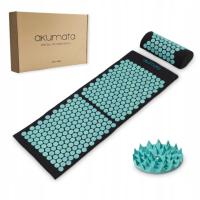 Акупрессурный коврик AKUMATA с подушкой массаж тела