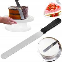 SZPATUŁKA ŁOPATKA DO KREMÓW TORTÓW CIAST DEKORATOR 32CM
