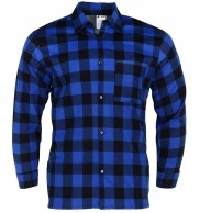 KOSZULA FLANELOWA PANTHER GITTER NIEBIESKA R.2XL