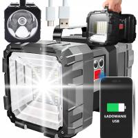 Latarka reflektor i szperacz Kinger 1200 lm LED