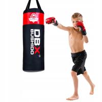 Детская боксерская груша для подарка красный 80X30 см 15 кг DBX