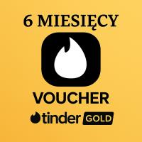 TINDER GOLD 6 MIESIĘCY / 180 DNI / KARTA PODARUNKOWA / KLUCZ VPN