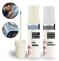 Zaprawka FIAT 260A Zestaw 2w1: Lakier Bazowy + Bezbarwny z Pędzelkiem