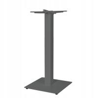 Podstawa 45x45 stolika kawiarnianego ALFA BAR szara pod stolik wysoki