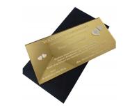 Voucher akrylowy lustrzany personalizowany pleksi prezent Beauty 1 szt