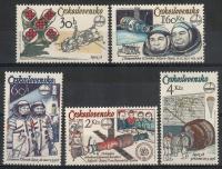 Czechosłowacja 1979 Mi 2488-2492y Czyste **